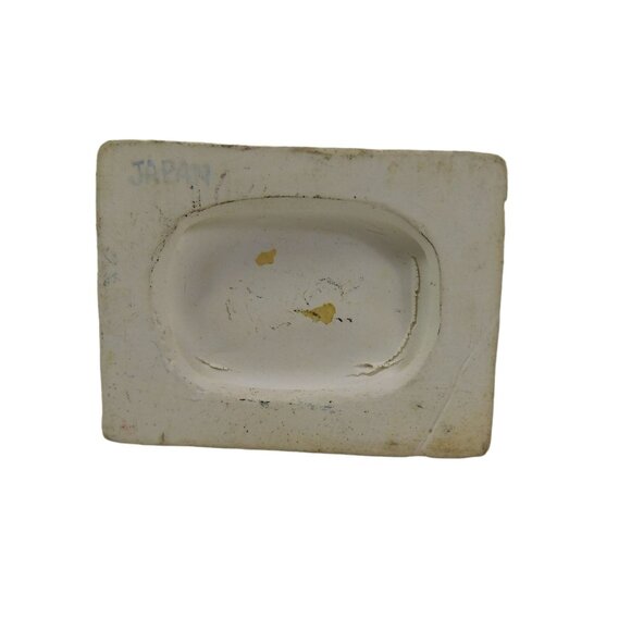 Vintage Spaniel Mom And 2 Babys Figurine 3" x 2.5" x 2" Made in Japan - Picture 6 of 6